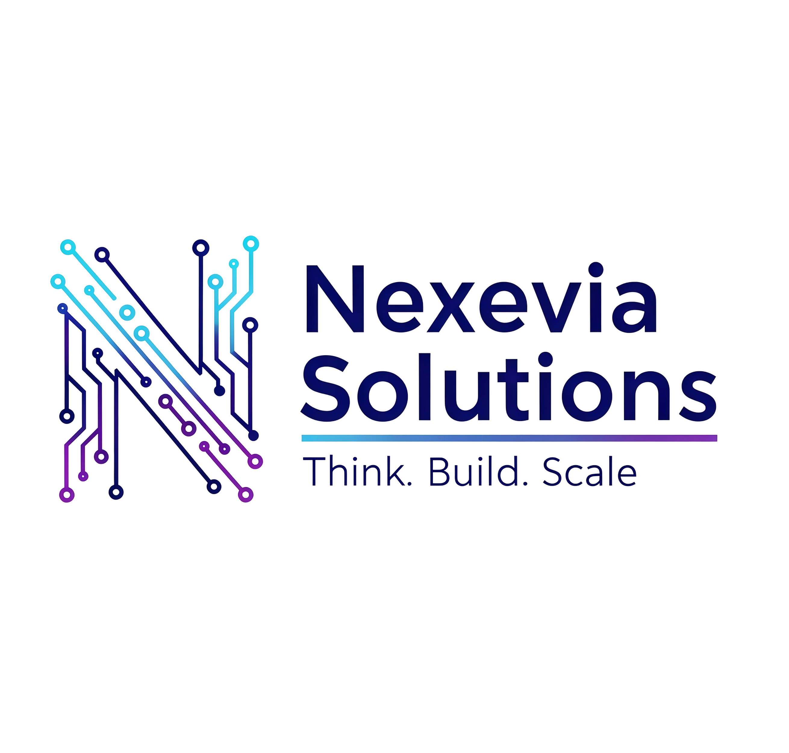 Nexevia Solutions Logo - Professional Web & AI Development